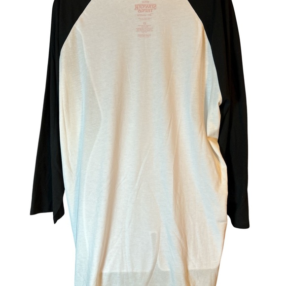 Netflix Stranger Things Black and White Shirt Women’s Size 2XL - Picture 3 of 4